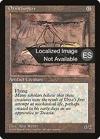 Ornitóptero (Ornithopter) - Fourth Edition Foreign Black Border