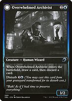 Overwhelmed Archivist // Archive Haunt - Innistrad: Double Feature