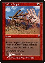 Sudden Impact - Seventh Edition - Promo Foil