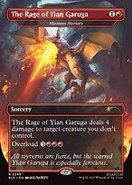 The Rage of Yian Garuga (Mizzium Mortars) - Secret Lair Drop - Borderless