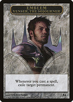 Venser, the Sojourner Emblem - Duel Decks: Venser vs. Koth Tokens