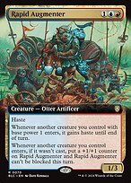 Rapid Augmenter - Bloomburrow Commander - Extended Art