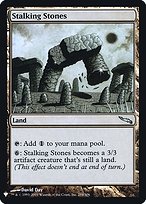 Stalking Stones - The List - Promo Foil