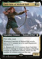 Catti-brie of Mithral Hall - Forgotten Realms Commander - Extended Art