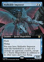 Malleable Impostor - Wilds of Eldraine Commander