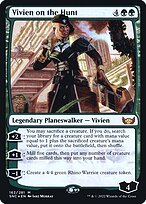 Vivien on the Hunt - Streets of New Capenna Promos - Promo Foil