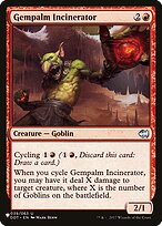 Gempalm Incinerator - The List