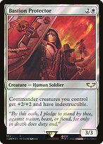 Bastion Protector - Warhammer 40,000 Commander - Surge Foil