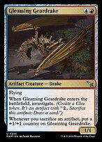 Gleaming Geardrake - Murders at Karlov Manor