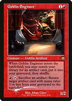 Goblin Engineer - Modern Horizons 1 Timeshifts - Promo Foil