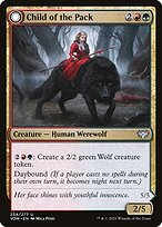 Child of the Pack // Savage Packmate - Innistrad: Crimson Vow