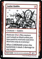 Lazier Goblin - Mystery Booster Playtest Cards 2019