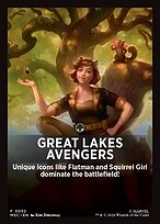 Great Lakes Avengers - Marvel Super Heroes Jumpstart Front Cards