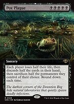 Pox Plague - Secrets of Strixhaven - Extended Art