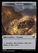 Treasure - Commander Masters Tokens