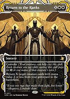 Return to the Ranks - Secrets of Strixhaven Mystical Archive - Showcase