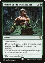 Return of the Wildspeaker - Zendikar Rising Commander