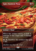 Spicy Oatmeal Pizza - Wizards Play Network 2026 - Borderless