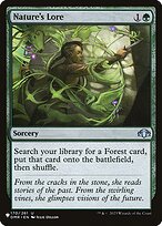 Nature's Lore - The List