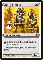 Standing Troops - Eighth Edition - Promo Foil