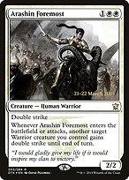 Arashin Foremost - Dragons of Tarkir Promos - Promo Foil