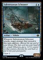Subterranean Schooner - The Lost Caverns of Ixalan Promos