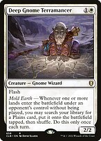 Deep Gnome Terramancer - Commander Legends: Battle for Baldur's Gate