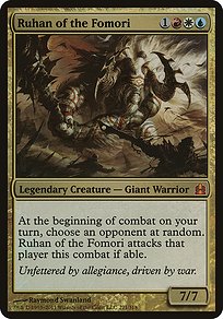Ruhan of the Fomori - Commander 2011 Oversized