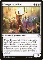 Evangel of Heliod - Kaldheim Commander