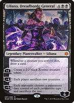 Liliana, Dreadhorde General - War of the Spark Promos