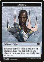 Teferi, Temporal Archmage Emblem - Commander 2014 Tokens