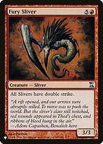 Fury Sliver - The List