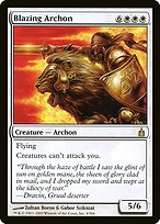 Blazing Archon - Ravnica: City of Guilds