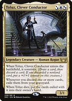 Toluz, Clever Conductor - Streets of New Capenna Promos