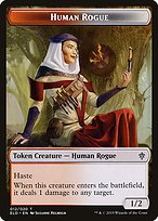 Human Rogue - Throne of Eldraine Tokens