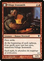 Village Ironsmith // Ironfang - Innistrad