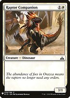 Raptor Companion - The List