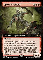 Ogre Chitterlord - Wilds of Eldraine - Extended Art