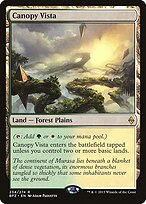 Canopy Vista - Battle for Zendikar Promos