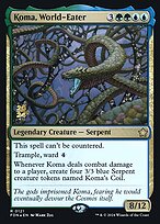 Koma, World-Eater - Foundations Promos - Promo Foil