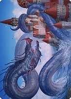 Tolarian Terror - Dominaria United Art Series - Borderless