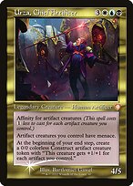 Urza, Chief Artificer - The Brothers' War Commander - Etched Foil