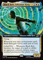 Black Bolt, Inhuman King - Marvel Super Heroes Commander - Extended Art