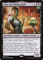 Mari, the Killing Quill - New Capenna Commander