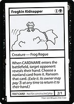 Frogkin Kidnapper - Mystery Booster Playtest Cards 2019