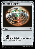 Talisman of Impulse - Bloomburrow Commander