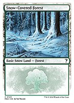 Snow-Covered Forest - Mystery Booster 2