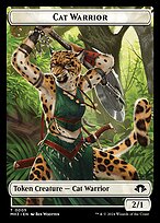 Cat Warrior - Modern Horizons 3 Tokens