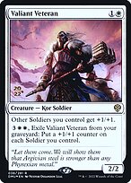 Valiant Veteran - Dominaria United Promos - Promo Foil