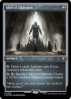 Idol of Oblivion - Commander Masters - Etched Foil